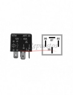 Mini Relay 12v / 4 Term /...