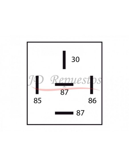 Mini Relay 12v / 5 Term / Sin Soporte