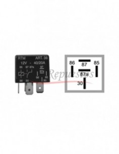 Mini Relay 12v / 5 Term /...