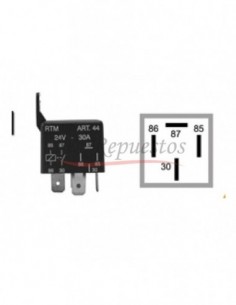Mini Relay 24v / 4 Term /...