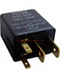 Micro Relay 12v / 4 Term /...