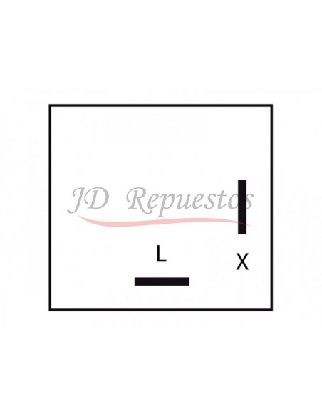 Destellador Electronico 12v / 2 Term / Con Soporte