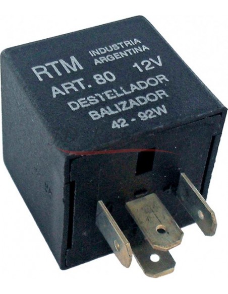 Destellador Electronico 12v / 4 Term / Sin Soporte