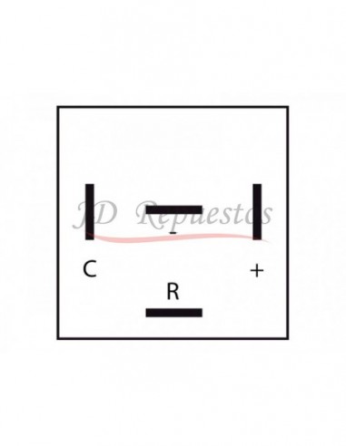 Destellador Electronico 24v / 4 Term...