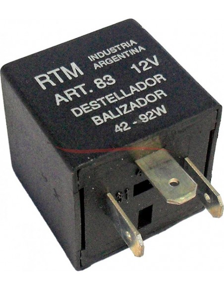 Destellador Electronico 12v / 3 Term / Sin Soporte