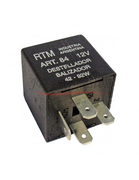 Destellador Electronico 12v / 4 Term / Sin Soporte