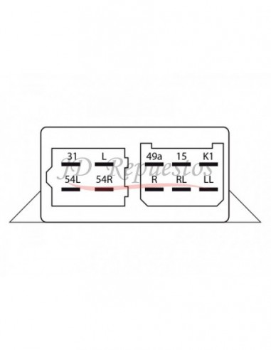 Destellador Electronico 12v / 10 Term...
