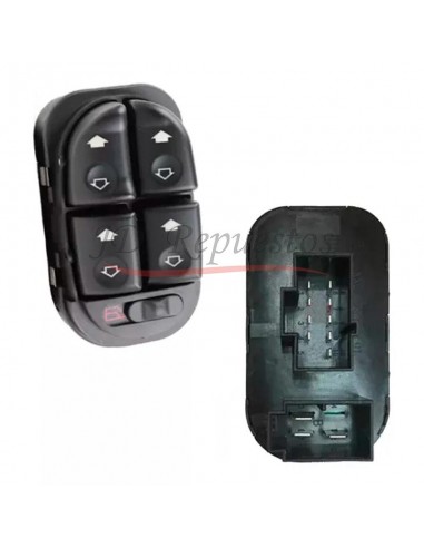 Llave Tecla Tipo Ford (levanta Vidrios)