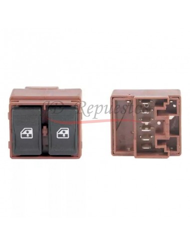 Llave Tecla Tipo Fiat (levanta Vidrios)