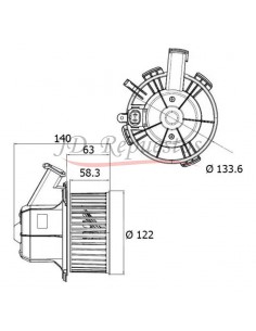 Motor Forzador Soplador...