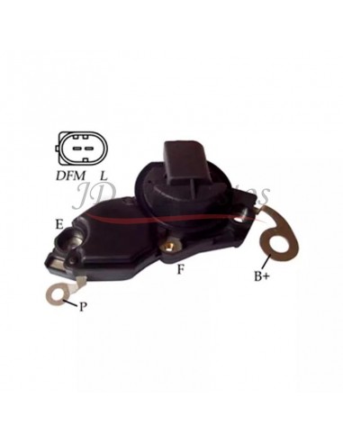 Regulador De Voltaje Tipo Bosch 12v 2p