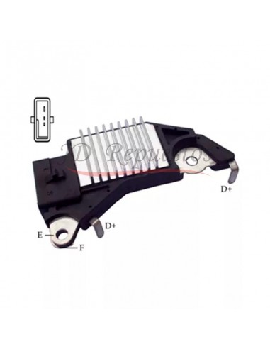 Regulador De Voltaje Tipo Delco 12v 3p