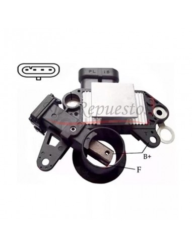 Regulador De Voltaje Tipo Delco 12v 4p