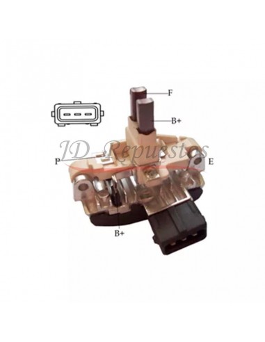 Regulador De Voltaje Tipo Bosch 12v 3p