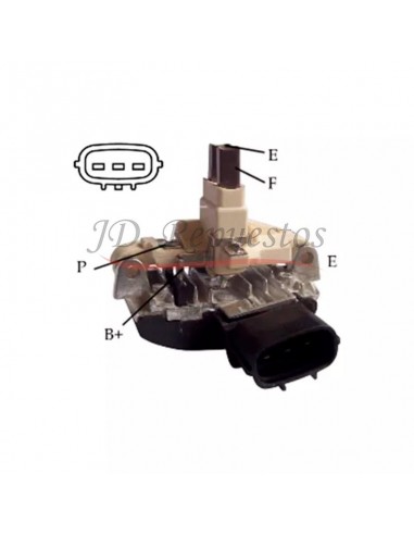 Regulador De Voltaje Tipo Bosch 24v 3p