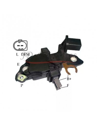 Regulador De Voltaje Tipo Bosch 12v 2p