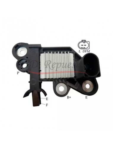 Regulador De Voltaje Tipo Bosch 12v 2p