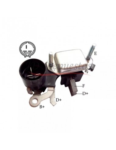 Regulador De Voltaje Tipo Hitachi 24v 3p