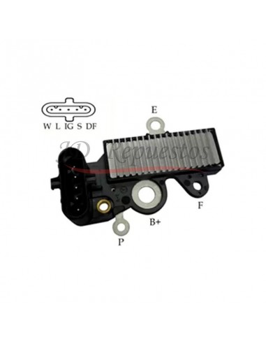 Regulador De Voltaje Tipo Delco 24v 5p