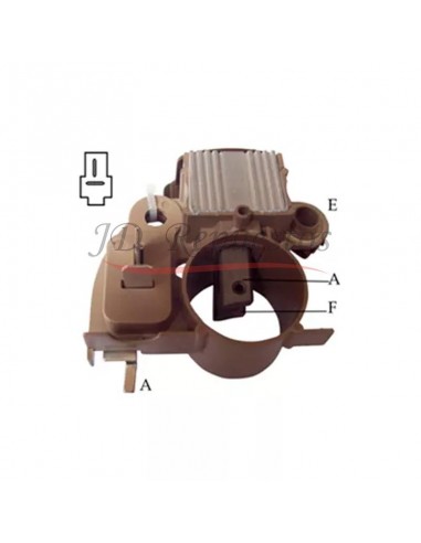 Regulador De Voltaje Tipo Mitsubishi 12v 2p