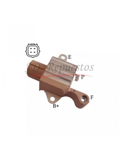 Regulador De Voltaje Tipo Nippondenso 12v 4p
