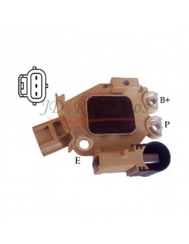Regulador De Voltaje Tipo Valeo 12v 3p