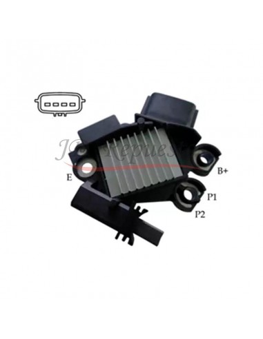 Regulador De Voltaje Tipo Valeo 12v 4p