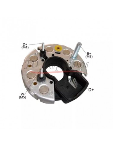 Plaqueta Rectificadora Tipo Bosch 6d 35a