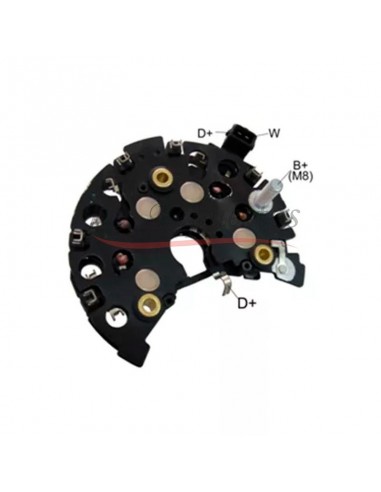 Plaqueta Rectificadora Tipo Bosch 8d 50a