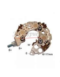 Plaqueta Rectificadora Tipo...