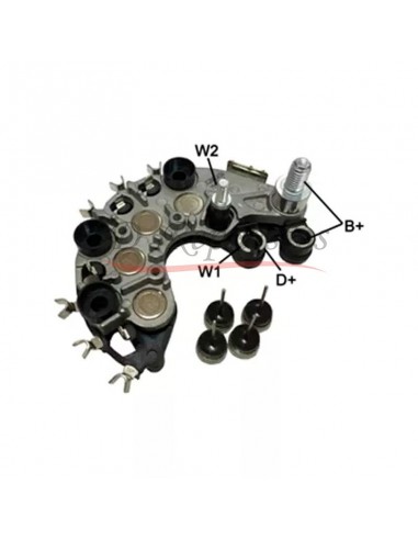 Plaqueta Rectificadora Tipo Valeo 8d 35a