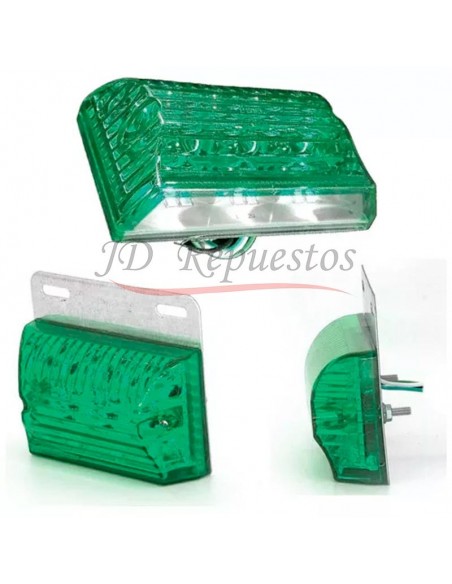 Juego De Faros Led Laterales - 24v - Verde