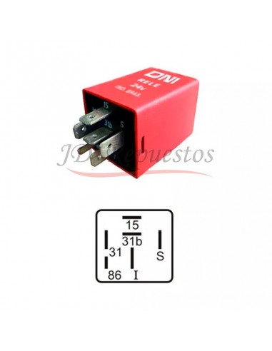 Rele Auxiliar 24v 6t