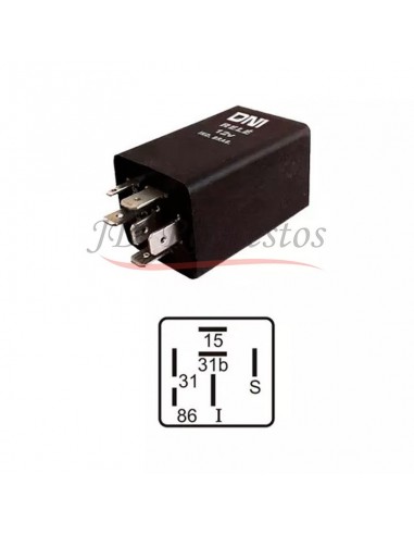 Rele Temporizador De Limpia-parabrisas 12v 6t
