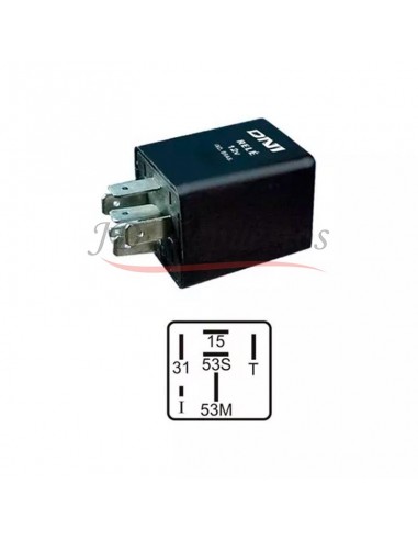 Rele Temporizador De Limpia-parabrisas 12v 6t