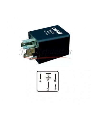 Rele Temporizador De Limpia-lavaparabrisas 24v 6t