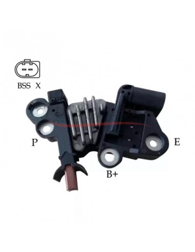 Regulador De Voltaje Tipo Bosch 12v 2p