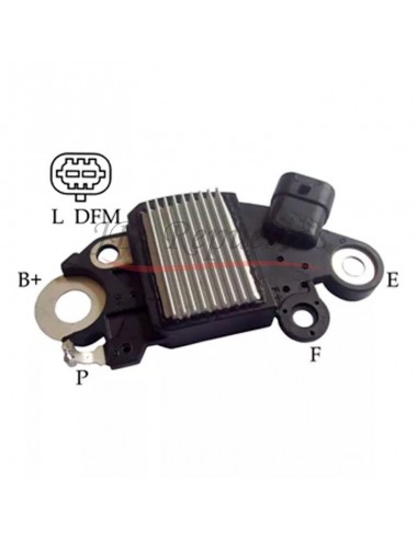 Regulador De Voltaje Tipo Delco 12v 2p
