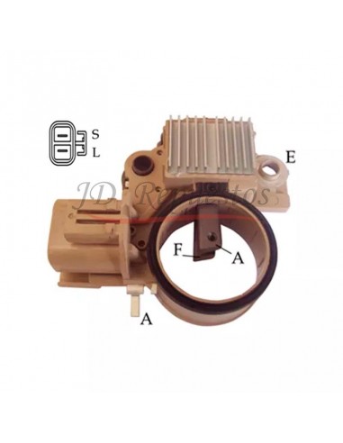 Regulador De Voltaje Tipo Mitsubishi 12v 2p