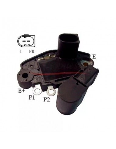 Regulador De Voltaje Tipo Valeo 12v 2p