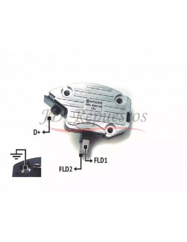 Regulador De Voltaje Ford Fiesta,escort,mondeo-case-m.ferguson 12v