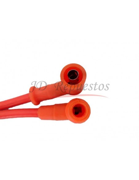 Cable Especial Competicion Sae/pin 30cm De Capuchon A Capuch On 90 Grados