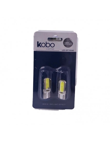 Led Señalizacion Silica2821 - T10 - W5w - Gel Siliconado Canbus Blanco 12v  X 2 Unidades