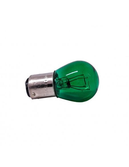 Lampara P21/5w 1034 12v Bay15d Verde  (codigo Anterior: 12499kogre)