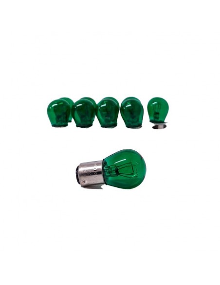 Lampara P21/5w 1034 12v Bay15d Verde  (codigo Anterior: 12499kogre)