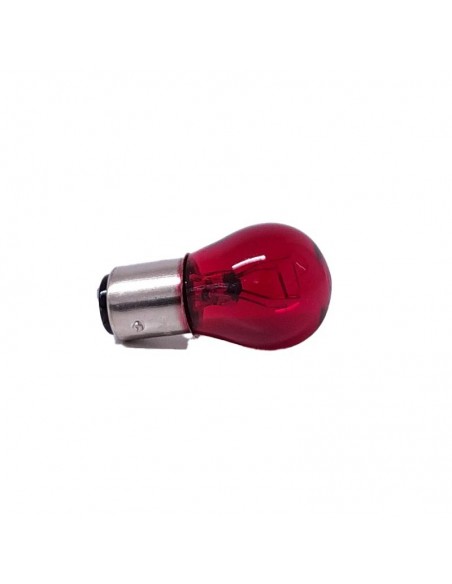 Lampara P21/5w 12v 1034 Bay15d Roja  (codigo Anterior: 12499kored)