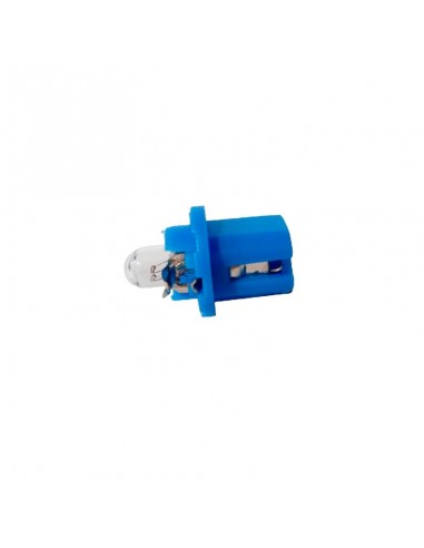 Lampara 24v 1.2w Bx8.5d/1.5 24v 1.2w  Black 2721 Con Portalampara Azul  (codigo Anterior: 13603ko)