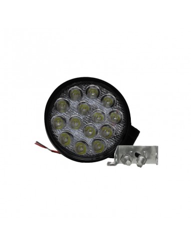 Faro De 14 Led Redondo 42 Watts 6cm...