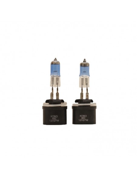 Lampara H27 12v 55w Sky Line X 2 + 2 Led T10 Canbus Azul Frio  (codigo Anterior: K880sk)