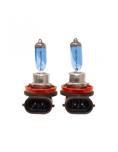 Lampara H8 12v 55w Sky Line X 2 + 2 Led T10 Canbus Azul Frio  (codigo Anterior: Kh8sk)